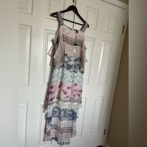 BCBGMaxAzria Pastel High Low Dress